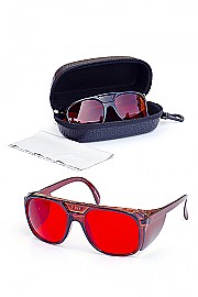 Gafas de seguridad de protección ocular láser para gafas de seguridad láser  azul/violeta 190nm-540nm